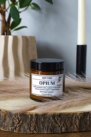 Soy Vibe Soy Wax Candle Opium