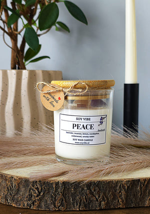 Soy Vibe Soy Wax Candle Peace