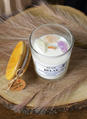 Soy Vibe Soy Wax Candle Relax