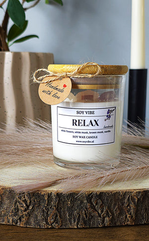 Soy Vibe Soy Wax Candle Relax