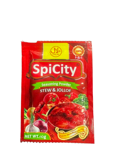 Spicity Stew and Jollof Seasoning Powder Halal 10 g