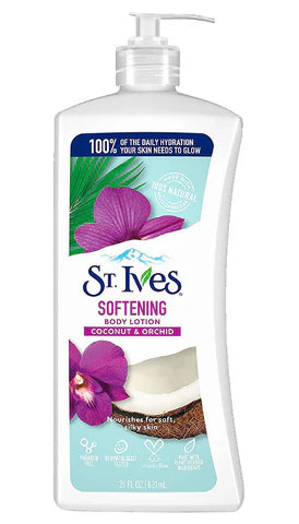 St. Ives Softening Coconut and Orchid Body Lotion 621 ml