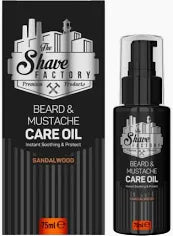 The Shave Factory Beard &amp; Mustache Care Oil – 75 ml