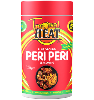 Tropical Heat Pure Ground Peri Peri Seasoning 100 ml