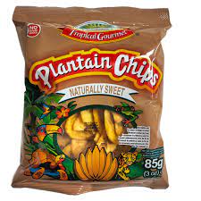 Tropical Plantain Chips Naturally Sweet 85 g