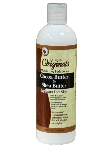 Ultimate Originals Cocoa Butter and Shea Butter Moisturizing Body Lotion 355 ml