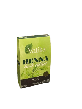 Vatika Henna Hair Color Jet Black 6 Sachets 60 g