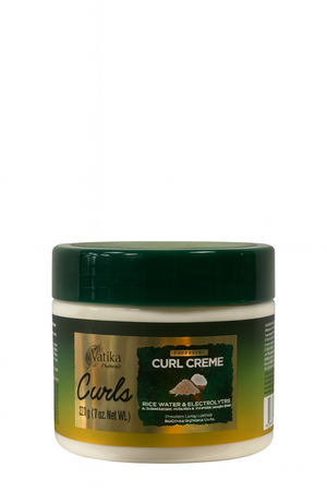 Vatika Curls Curl Crème Rice Water and Electrolytes 227 g