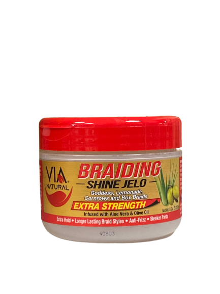 Via Natural Braiding Shine Jelo Extra Strength 227 g