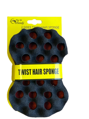 Wrap Up Beauty 2 Sides Twist Hair Sponge Small Size