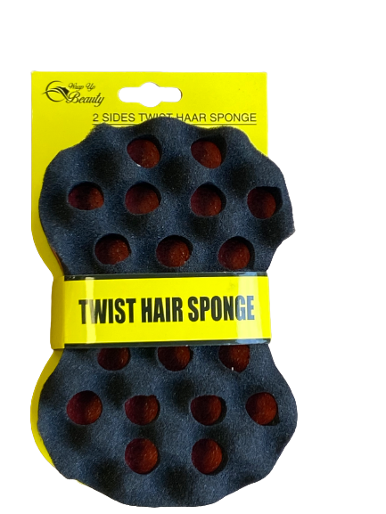 Wrap Up Beauty 2 Sides Twist Hair Sponge Small Size