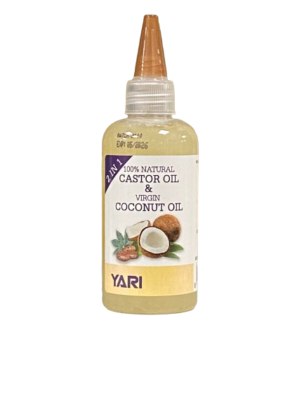 Yari 2 in 1 Castor & Coconut Virgin Oil  105 ml