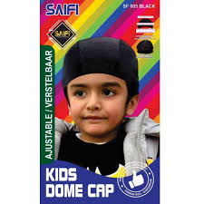 Saifi Kids Dome Cap Black SF109