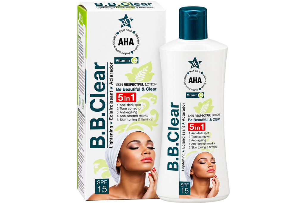 B.B. Clear Body en Face Lightening Lotion 300 ml
