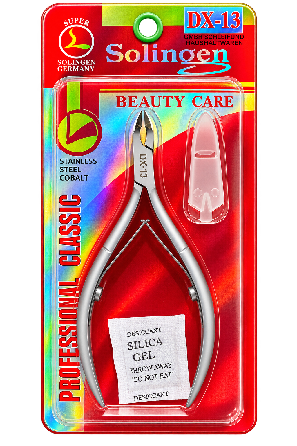 Solingen Beauty Care Professional Stainless Steel Cobalt Nail Cut