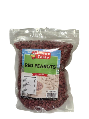 African Taste Red Peanuts Uganda 1kg