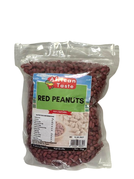 African Taste Red Peanuts Uganda 1kg