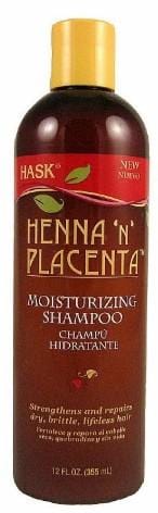 Hask Henna 'N' Placenta Moisturizing Shampoo 355 ml