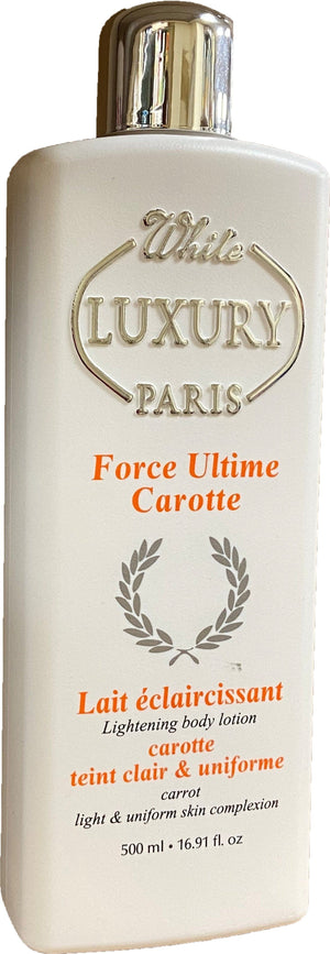 White Luxury Force Ultime Carotte Lightening Body Lotion 500 ml