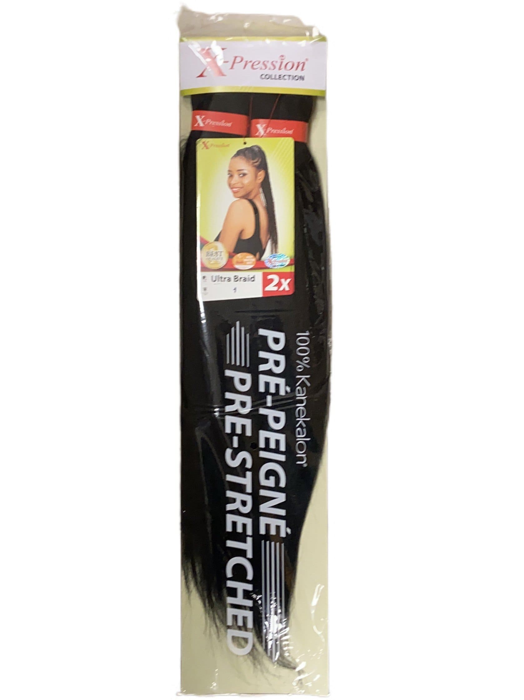 X-Pression Ultra Braid Pre-Stretched nummer 1 | Africa Products Shop