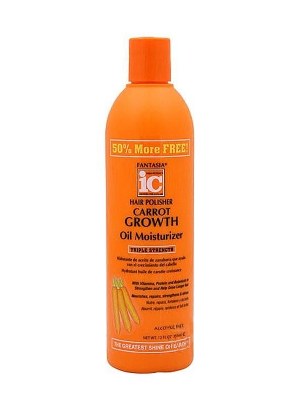 Fantasia IC Hair Polisher Carrot Growth Oil Moisturizer 355 ml