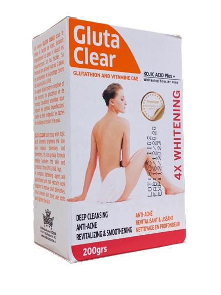 Gluta Clear Whitening Soap 200 g | Africa Products Shop