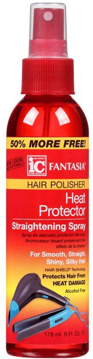 Fantasia Heat Protector Straightning Spray, 6 Fl.Oz