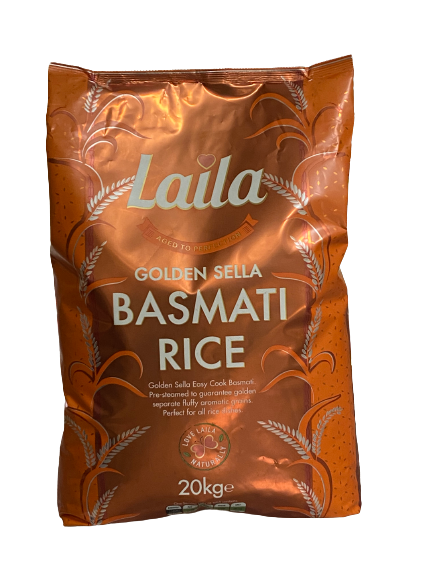 Lot de 20 riz basmati Golden Sella, 20 (1 x 20 kg) : : Épicerie