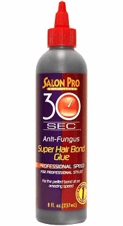 Salon Pro 30 Sec. Super Hair Bond Glue 8oz