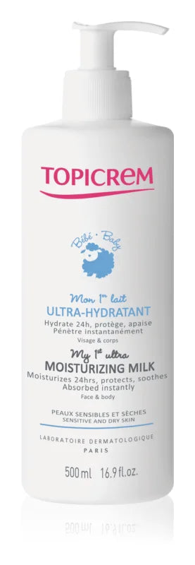 Topicrem Baby My 1st Ultra-Moisturizing Milk 500 ml - Africa Products Shop